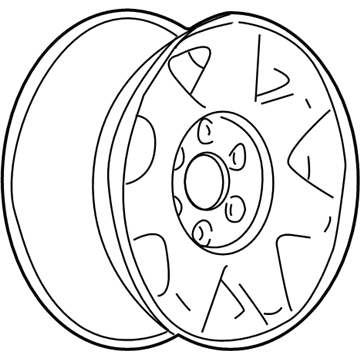 2006 Chevrolet Avalanche Spare Wheel - 15099907