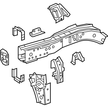 GM 84526304 Rail Assembly, F/Cmpt Si