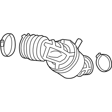 2017 Cadillac CT6 Air Intake Coupling - 23344071