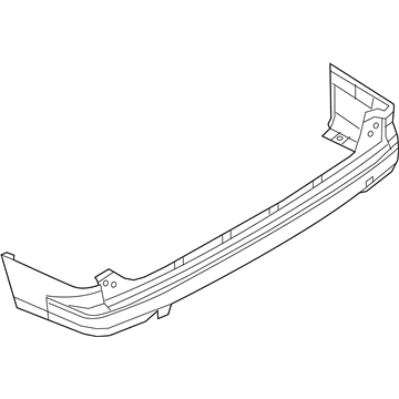 GM 19317410 Rear Bumper Cover