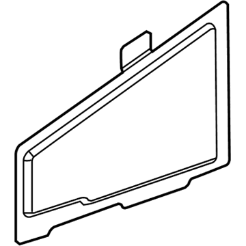 GM 22856659 Insulator, Front Side Door Front