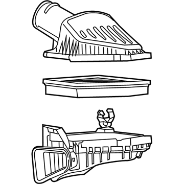 GM 84008589 Cleaner Assembly, Air