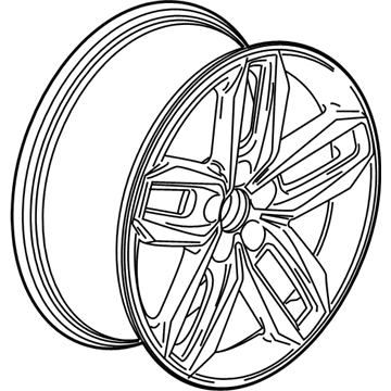 GM 84855229 Wheel, Front & Rr