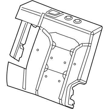 GM 84731293 Pad Assembly, R/Seat Bk