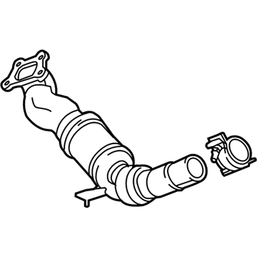 2018 Cadillac CTS Catalytic Converter - 84381705