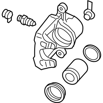 2018 Chevrolet Camaro Brake Caliper Repair Kit - 13542989