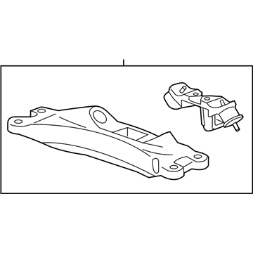 Cadillac ATS Motor And Transmission Mount - 84119726