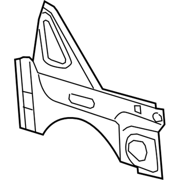 GM 15921311 Panel, Body Side Inner