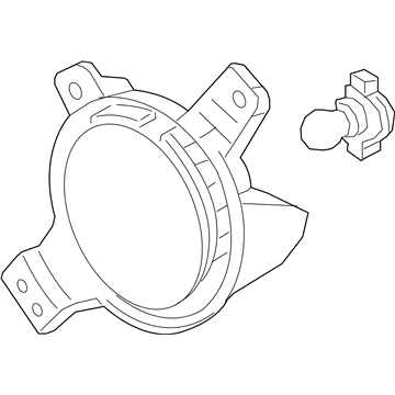 GM 42569806 Lamp Assembly, Front Fog