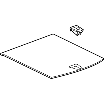 GM 84703372 Panel Assembly, Load Flr Tr *Black