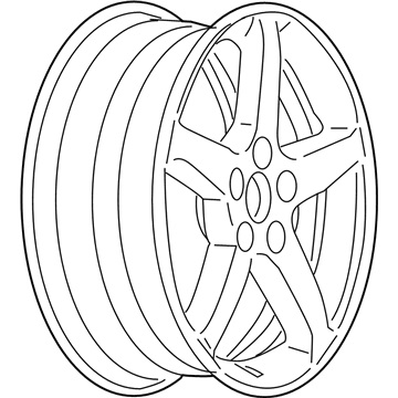 Pontiac Solstice Spare Wheel - 9596706