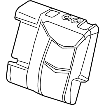 GM 84560961 Cover Assembly, R/Seat Bk *Bittersweet
