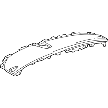 GM 23280728 Panel Assembly, Instrument Panel Upper Trim *Fig