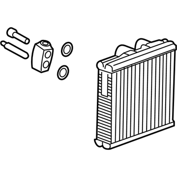 GM 13435995 Evaporator Kit, A/C