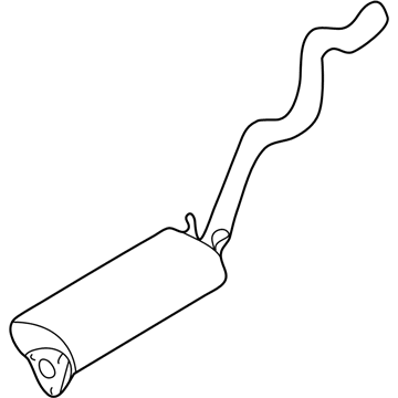 1996 Chevrolet Blazer Exhaust Pipe - 15732790