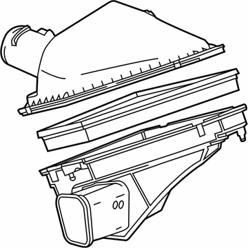 GM 20857929 Cleaner Assembly, Air (W/ Adsorber & Mass Airfl