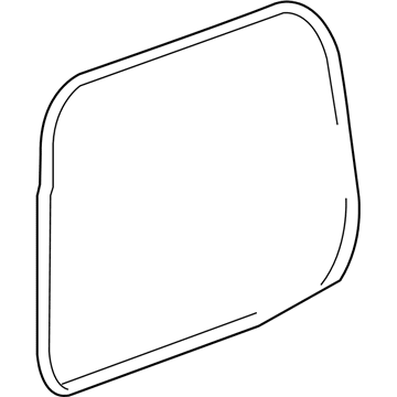 GM 25931894 Weatherstrip,Rear Door