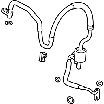 GM 84179506 Hose Assembly, A/C Compressor