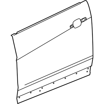 GM 84433443 Panel Assembly, Front S/D Otr