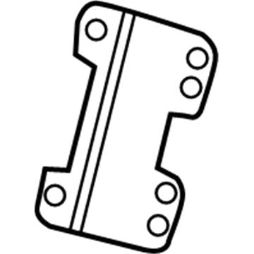 GM 23435400 Bracket, Rear Seat