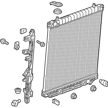 GMC Canyon Radiator - 84910548