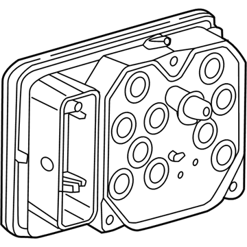 2020 Chevrolet Colorado ABS Control Module - 84330122