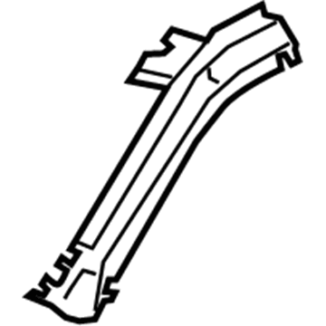 GM 92193186 Reinforcement, Body Hinge Pillar Upper