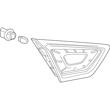 GM 84043113 Lamp Assembly, Rear Combination