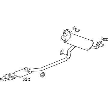 GM 84779197 Muffler Assembly, Exh (W/ Exh Aftertreatment)