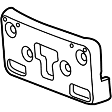 GM 94533706 Attachment Pkg, Front License Bracket