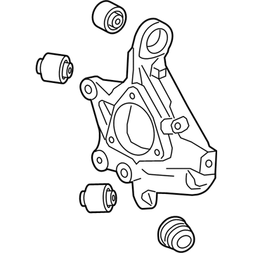 GM 84755515 Knuckle Assembly, Rear Susp