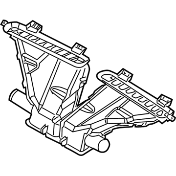 GM 96537658 Duct,Windshield Defroster Outlet