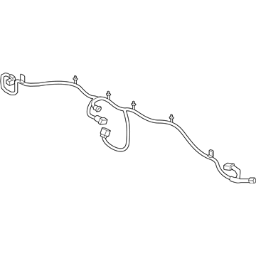 GM 42482398 Harness Assembly, Rear Object Alarm Sensor Wiring