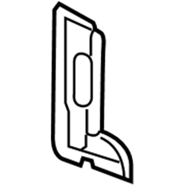 GM 25892479 Reinforcement Assembly, Body Lock Pillar Inner Panel