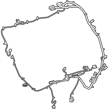 GM 84191403 Harness Assembly, Lift Gate Wiring