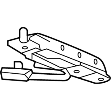 GM 84388501 Striker Assembly, Folding Top Front Latch