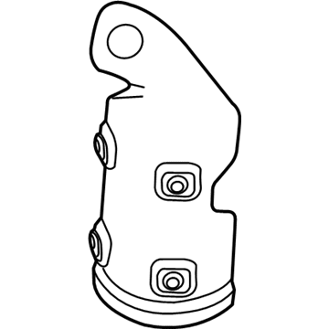 GM 12673191 Shield Assembly, Catalytic Converter Heat