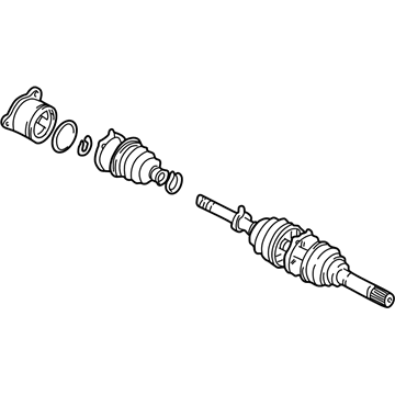 GM 30024184 Front Wheel Drive Shaft (Lh)