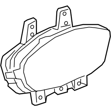 GM 42574663 Cluster Assembly, Instrument