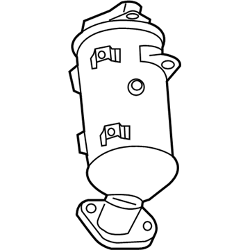 GM 12676948 W/UP 3Way Catalytic Convertor Assembly