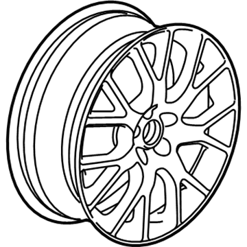 GM 95015722 Wheel Rim, 17X6.5