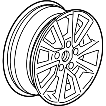 2020 Chevrolet Sonic Spare Wheel - 94538393