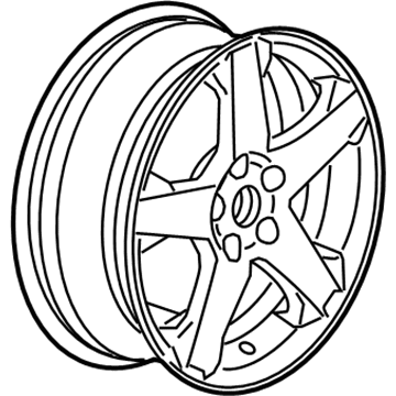 2012 Chevrolet Sonic Spare Wheel - 95040754