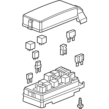 GM 15787553 Block Assembly, Body Wiring Harness Junction