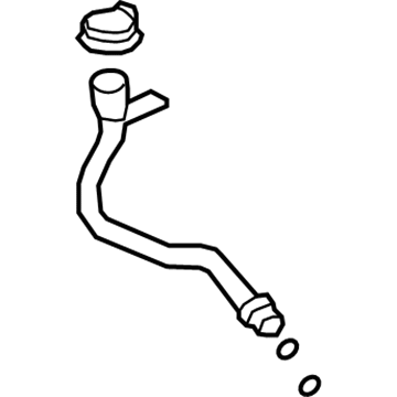 GM 96673289 Tube,Windshield Washer Solvent Container Filler