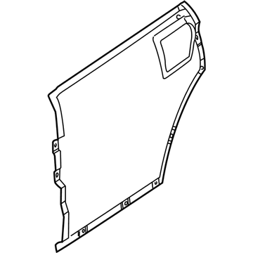 GM 24426149 Insulator,Rear Side Door