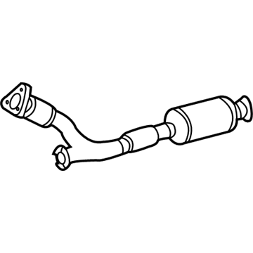 2004 Saturn L300 Exhaust Pipe - 22724393