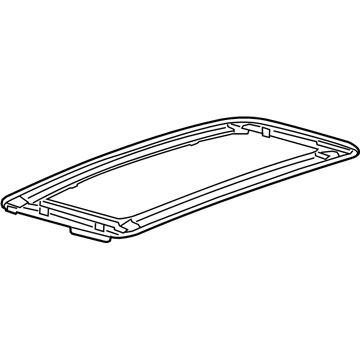 GM 13402191 Window Assembly, Sun Roof