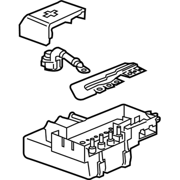 GM 84460794 Block Assembly, Bat Distribution Eng Compt Fuse