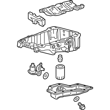 GM 12711493 Pan Assembly, Oil